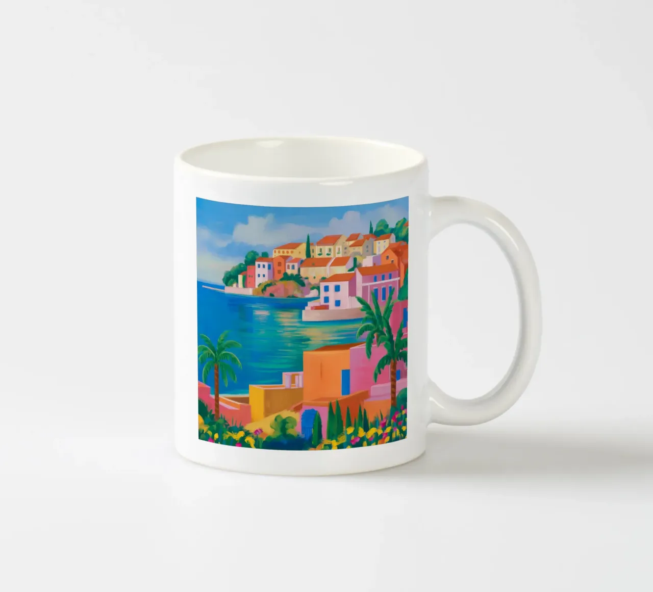 Città di Azure Bay tazza in ceramica da Haven Mirage