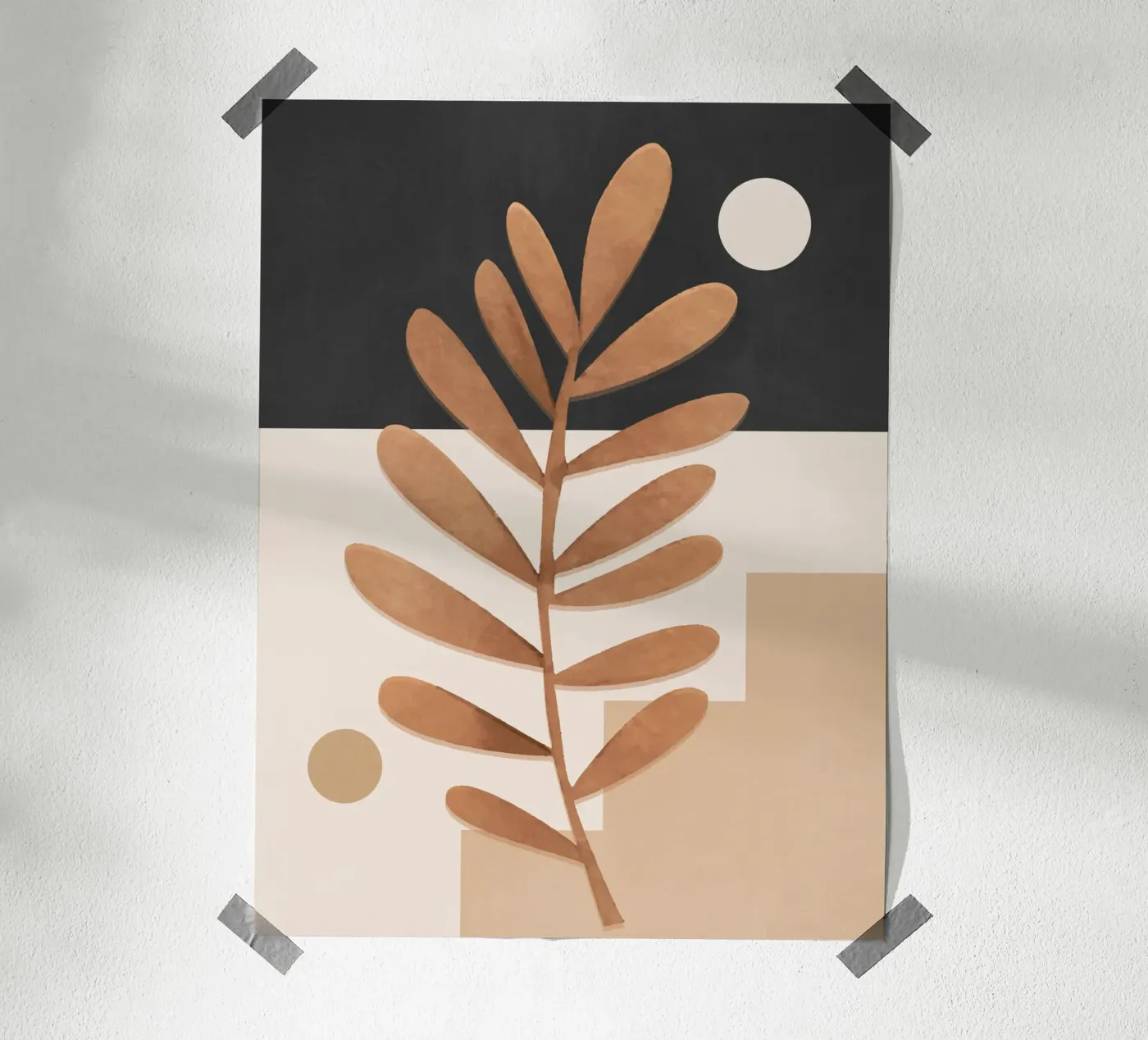 Botanical Geometry poster by Gaite