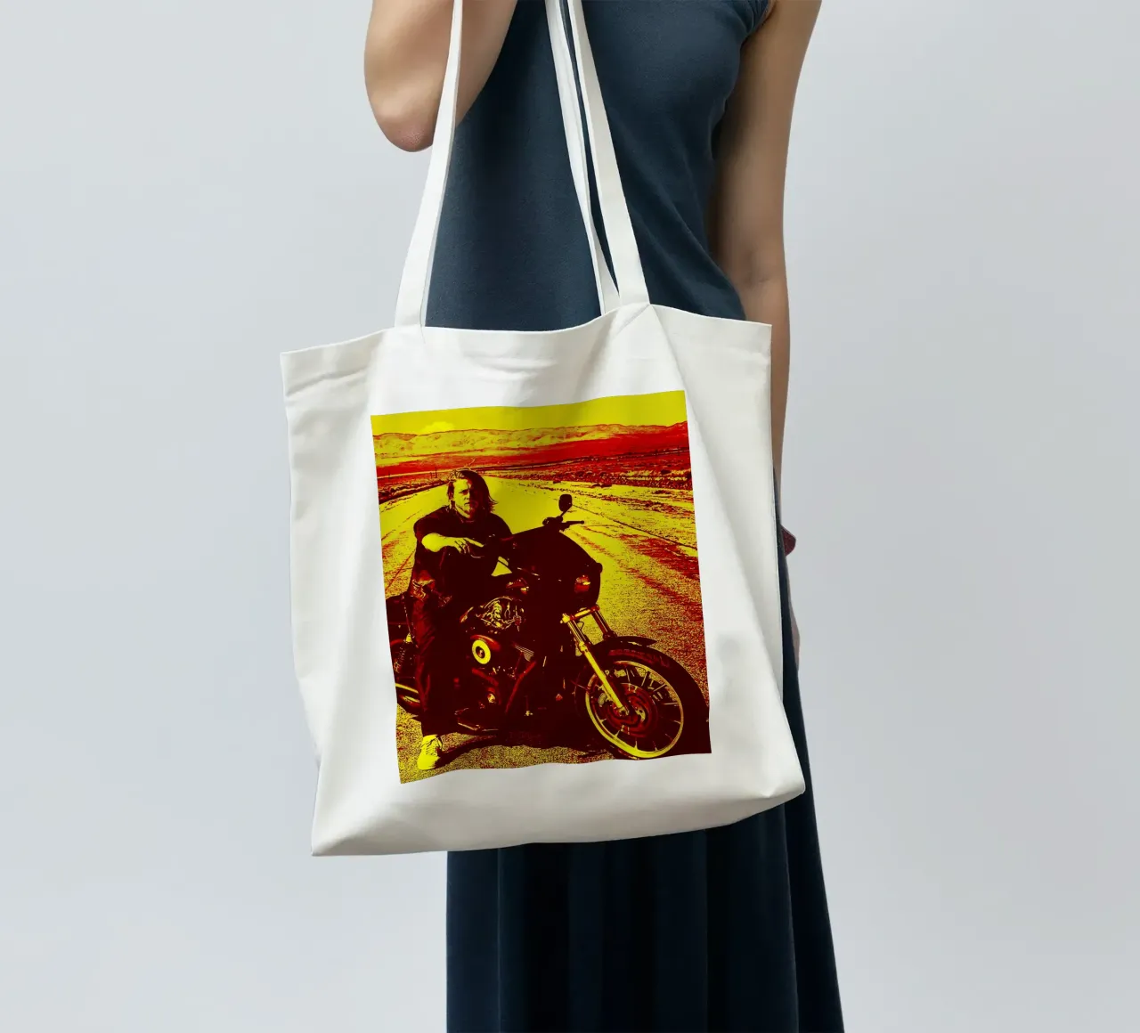Sons of Anarchy Movie Art borsa in juta da vanhesling