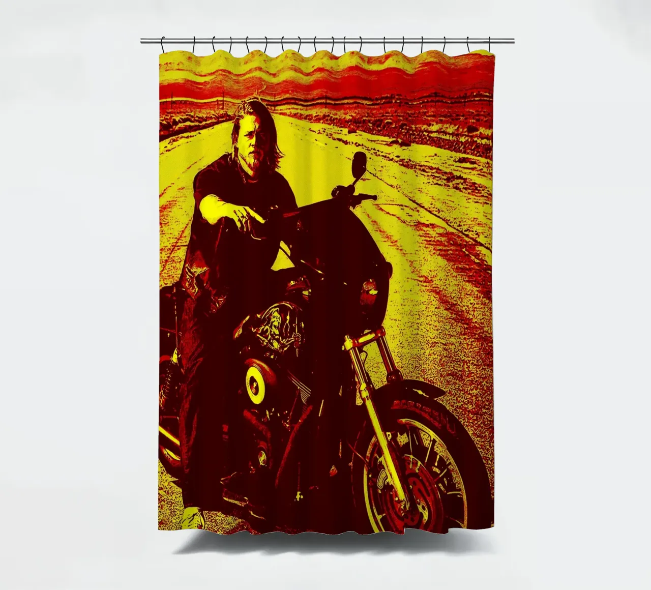 Sons of Anarchy Movie Art Duschvorhang von vanhesling