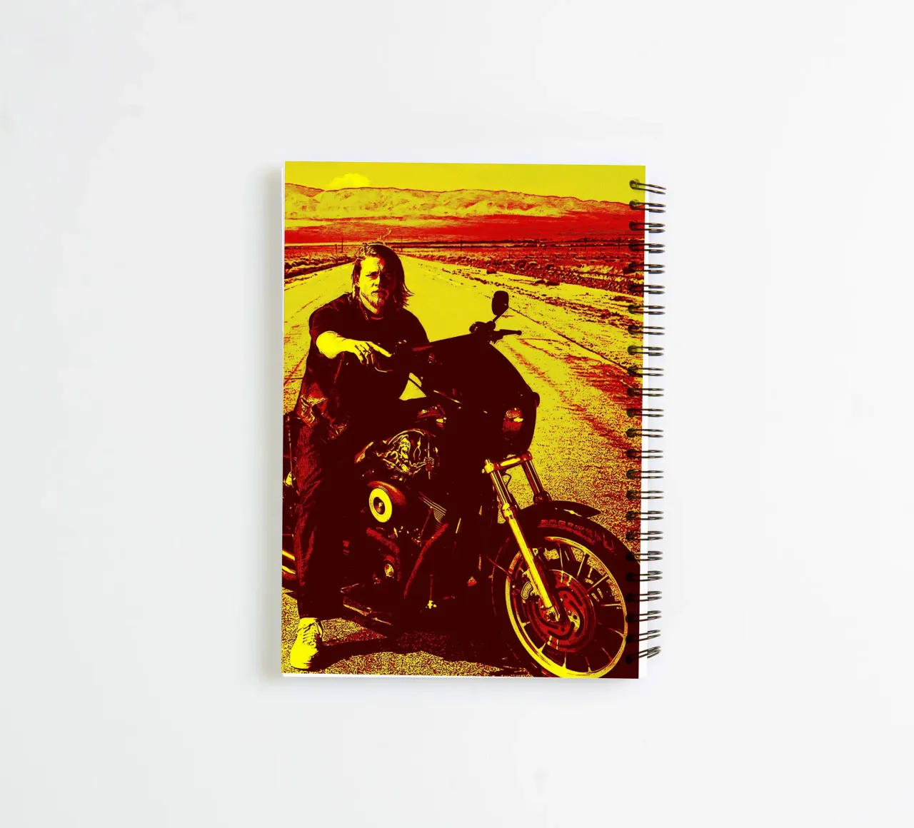 Sons of Anarchy Movie Art spiral notebook by vanhesling