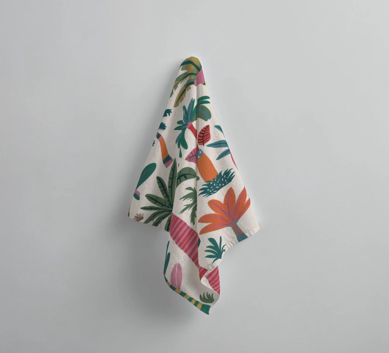 Vue d'ensemble de Palm Oasis serviette de bain de Paez Harmony