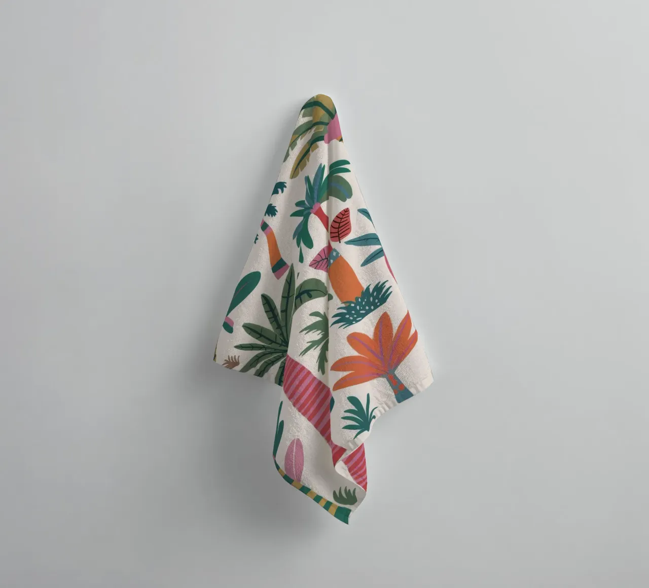 Vue d'ensemble de Palm Oasis serviette de bain de Paez Harmony