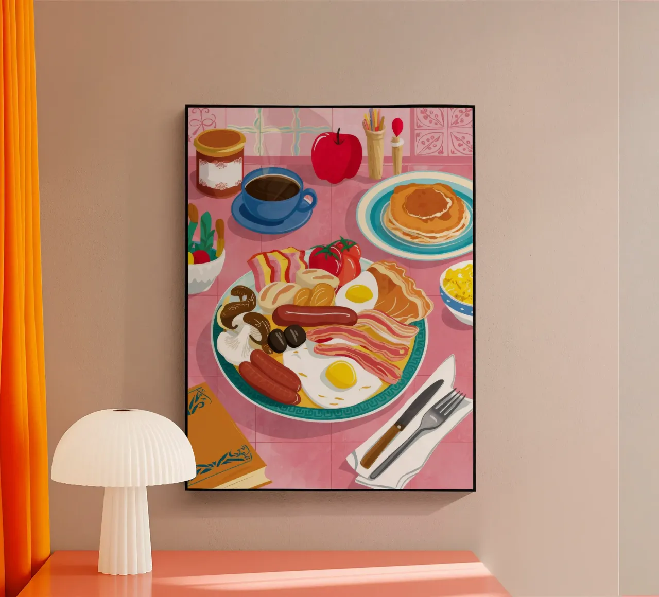 Breakfast Feast Flatlay plexiglass da Haven Mirage