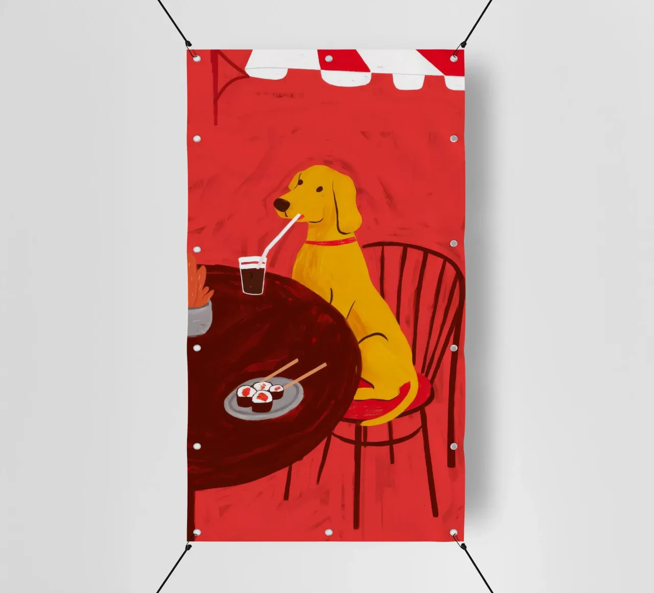 Dino Drink Date telo in pvc da Haven Mirage