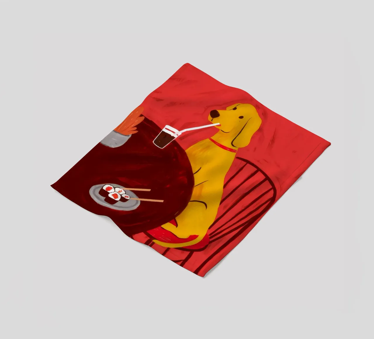 Dino Drink Date coperta in pile da Haven Mirage