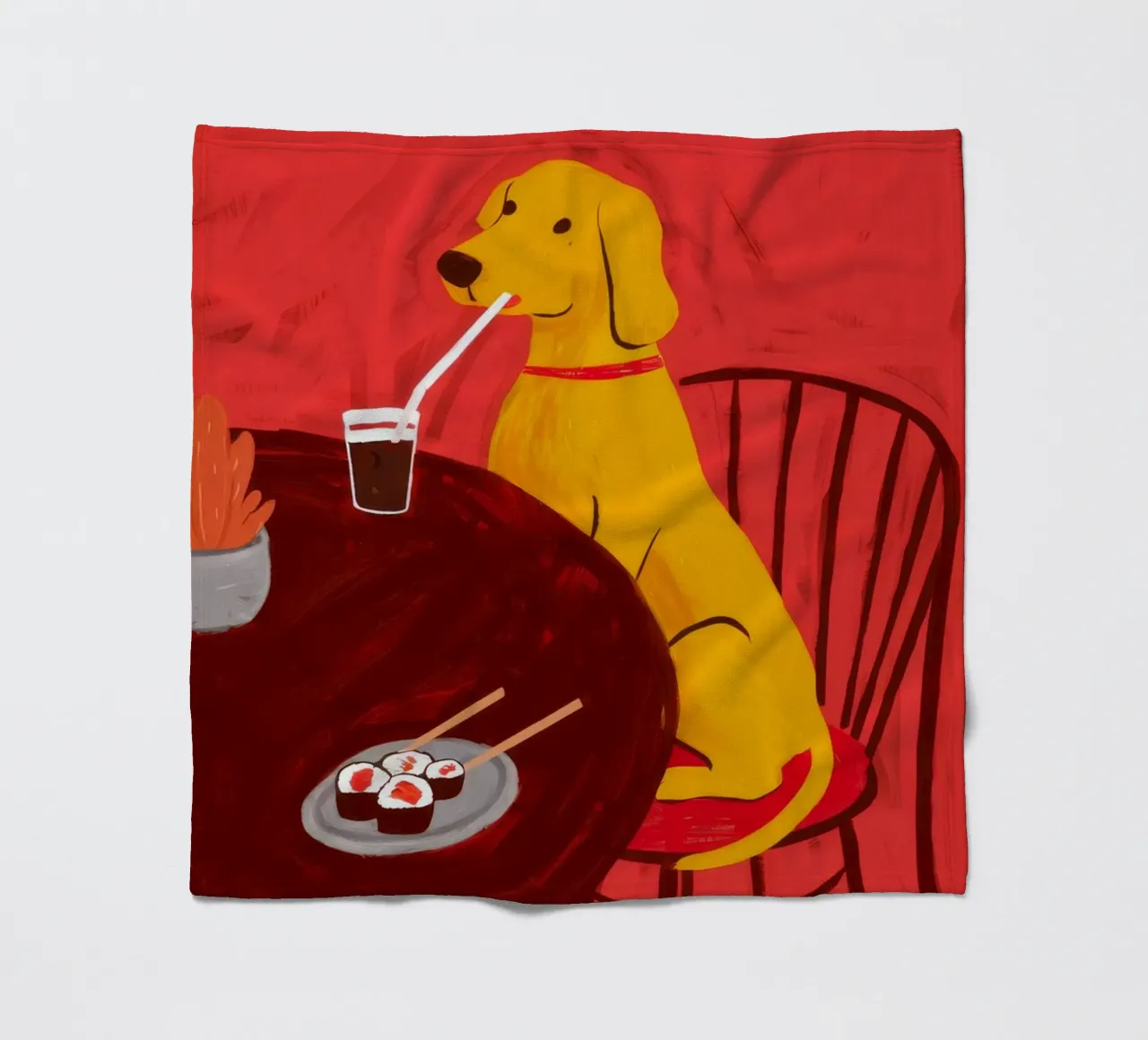 Dino Drink Date coperta in pile da Haven Mirage