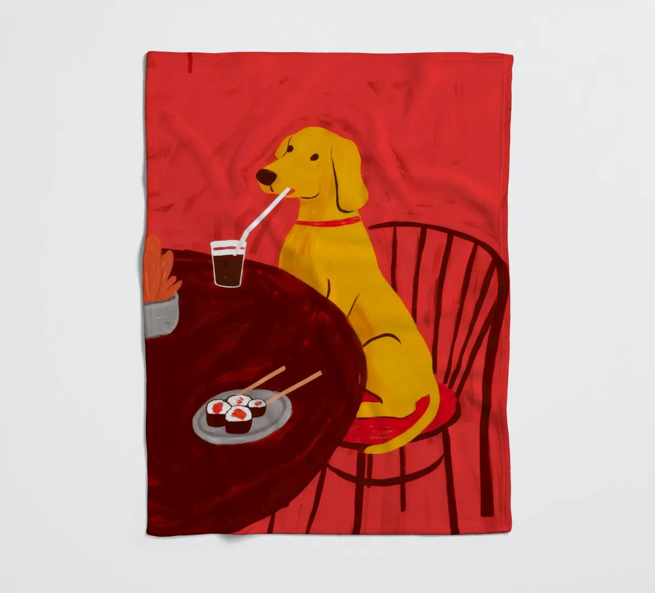 Dino Drink Date coperta in pile da Haven Mirage