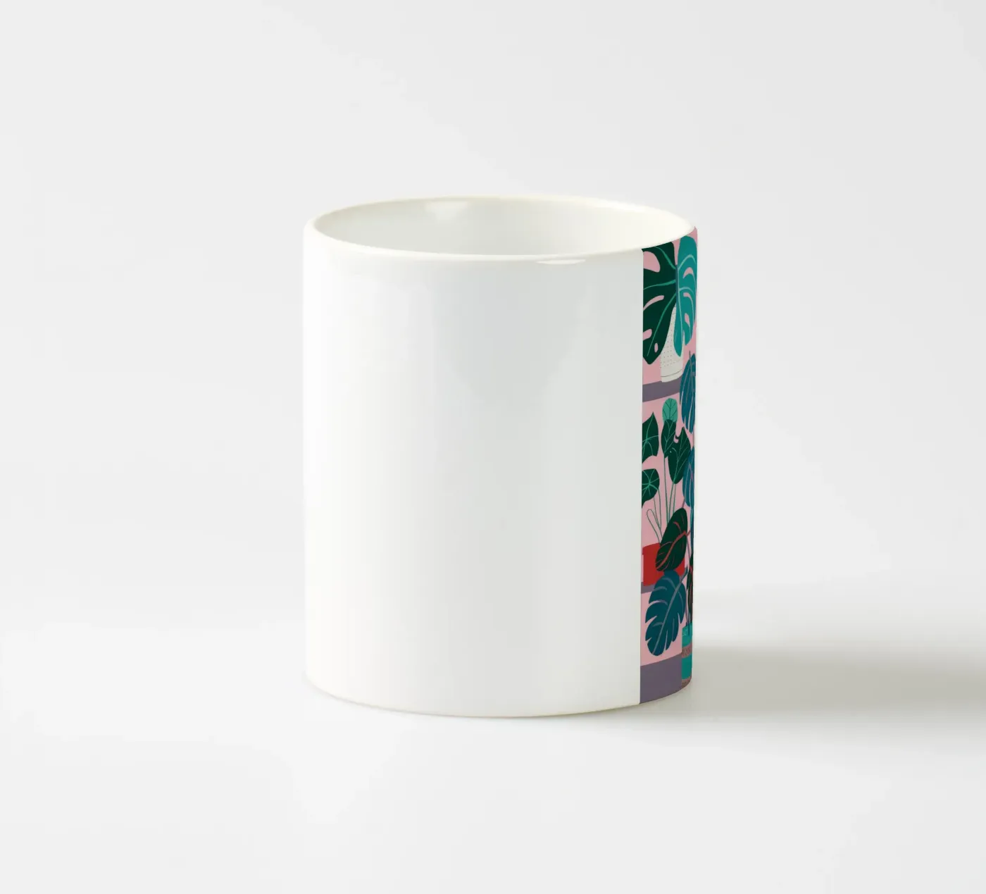 Monstera Leaf Study mug en céramique de Paez Harmony