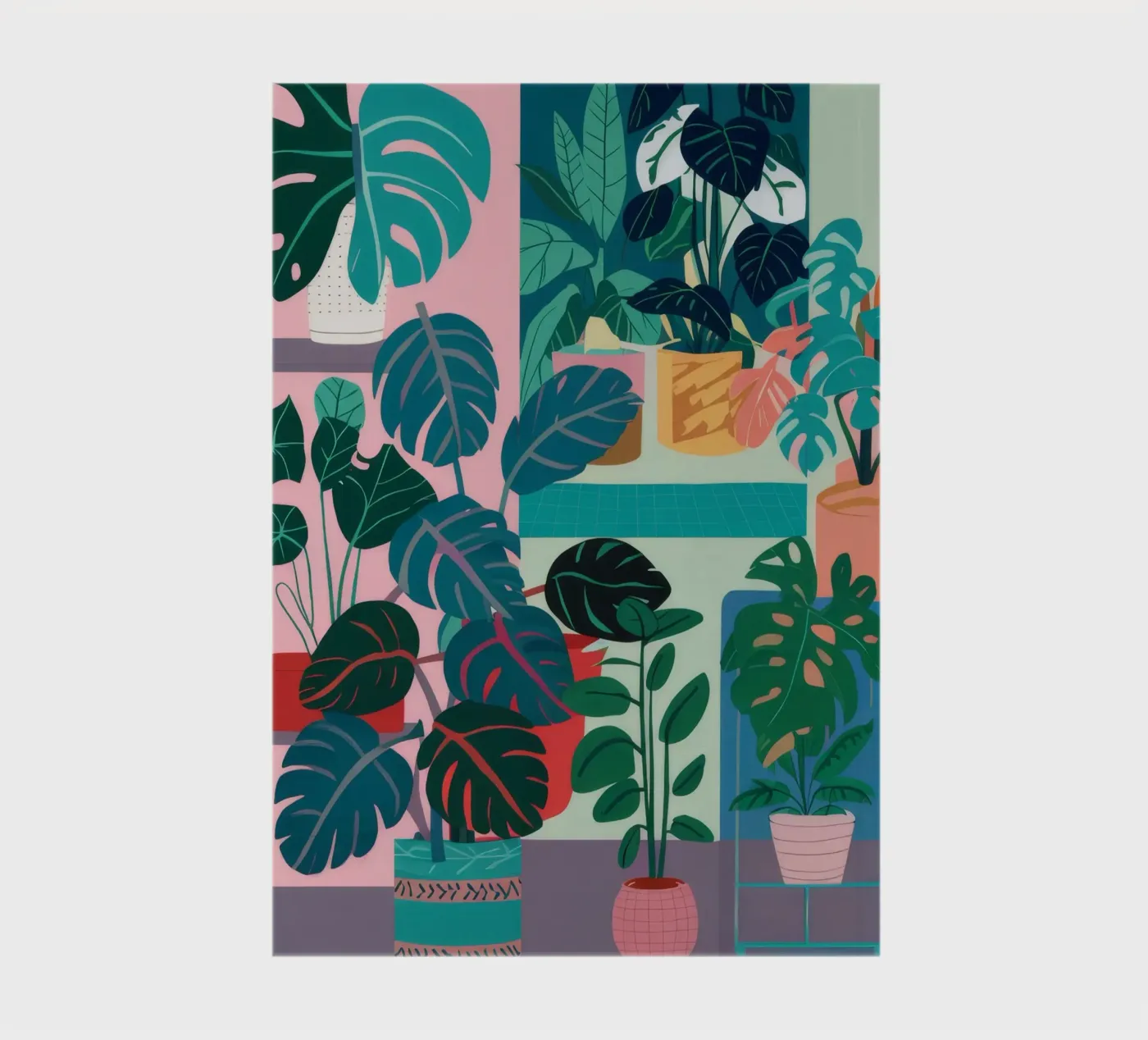 Monstera Leaf Study notebook by Paez Harmony