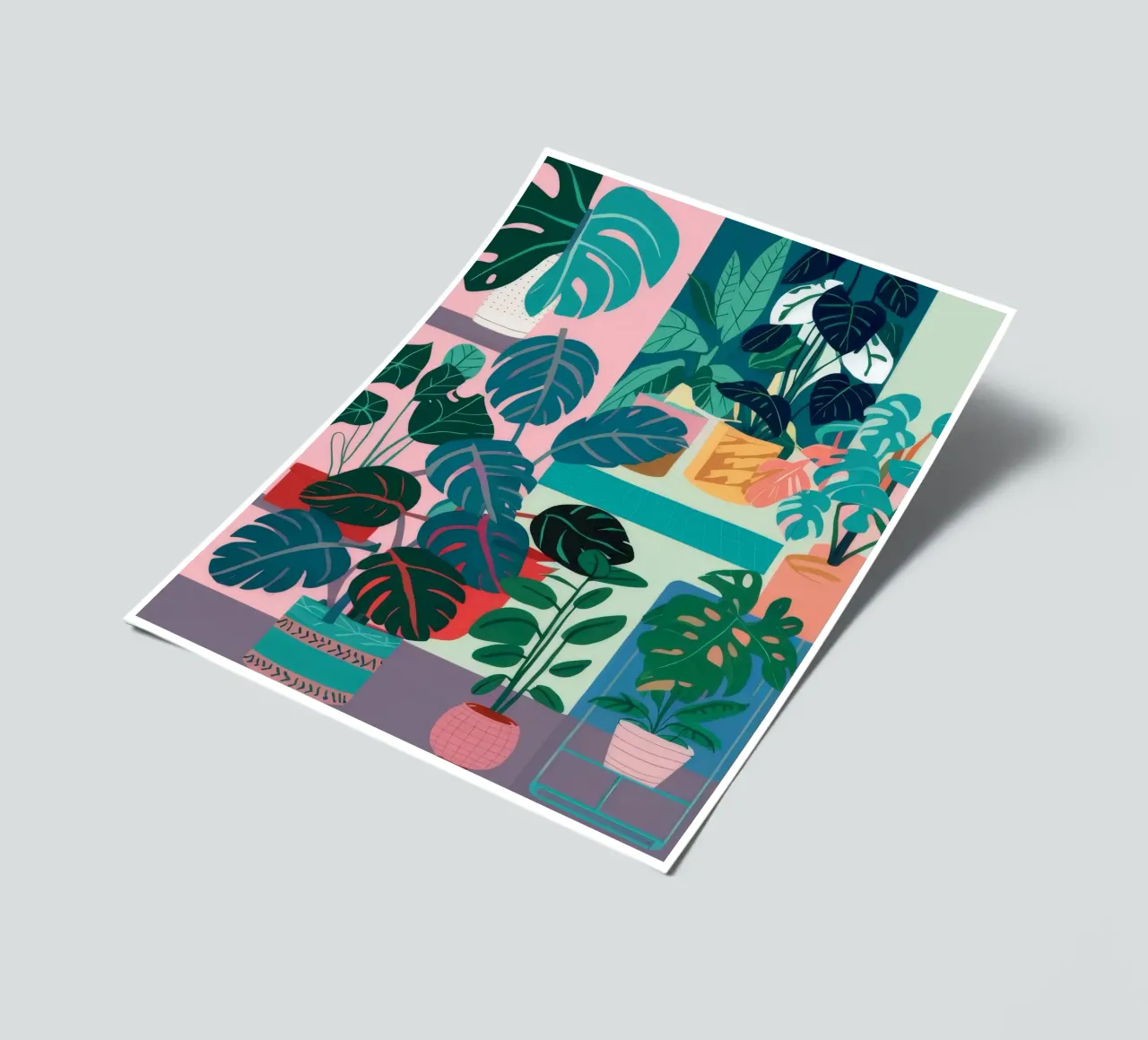 Monstera Leaf Study sticker sheet by Paez Harmony