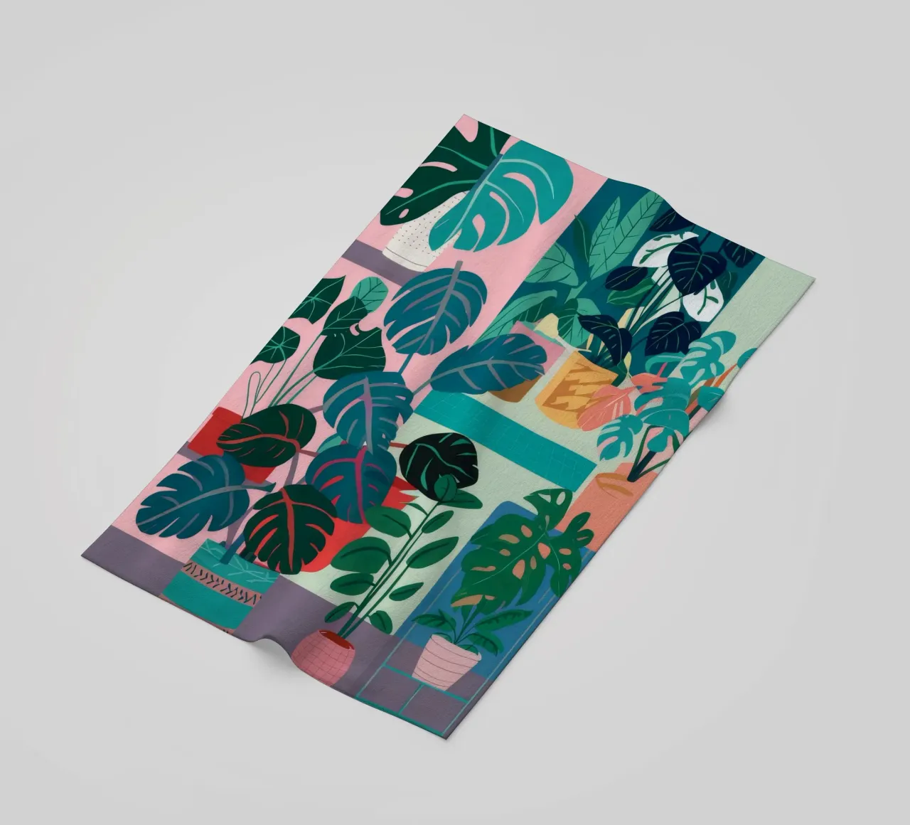 Monstera Leaf Study telo mare da Paez Harmony