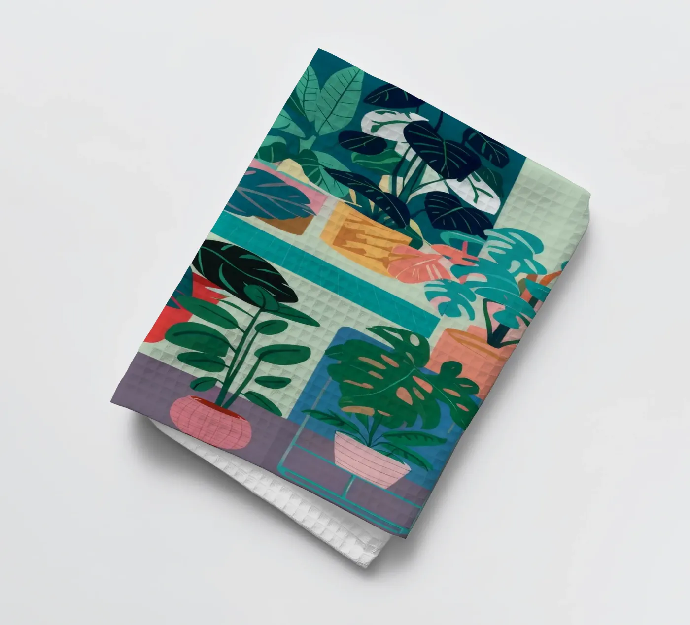 Monstera Leaf Study torchon de Paez Harmony