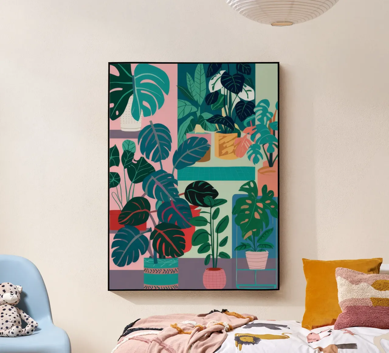 Monstera Leaf Study plexiglass da Paez Harmony