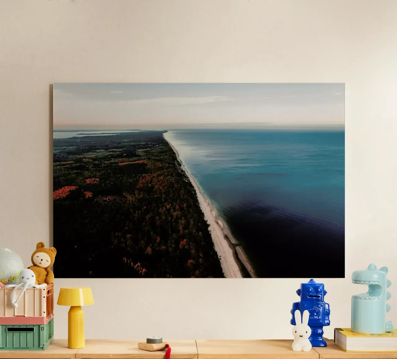 Baltic Coastline plexiglass da Sebastian Hilgetag