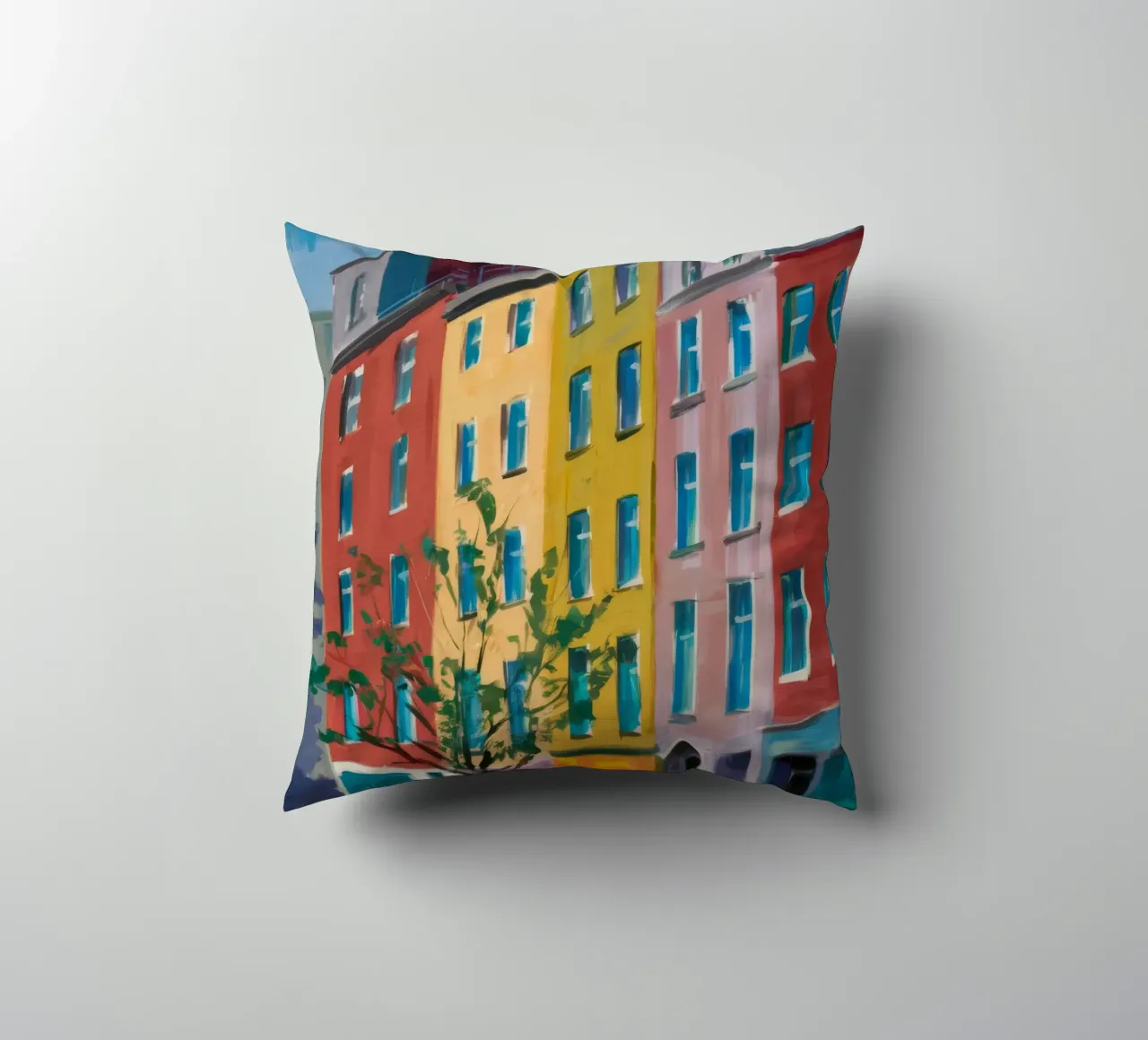 Facciate urbane arcobaleno cuscino da Haven Mirage