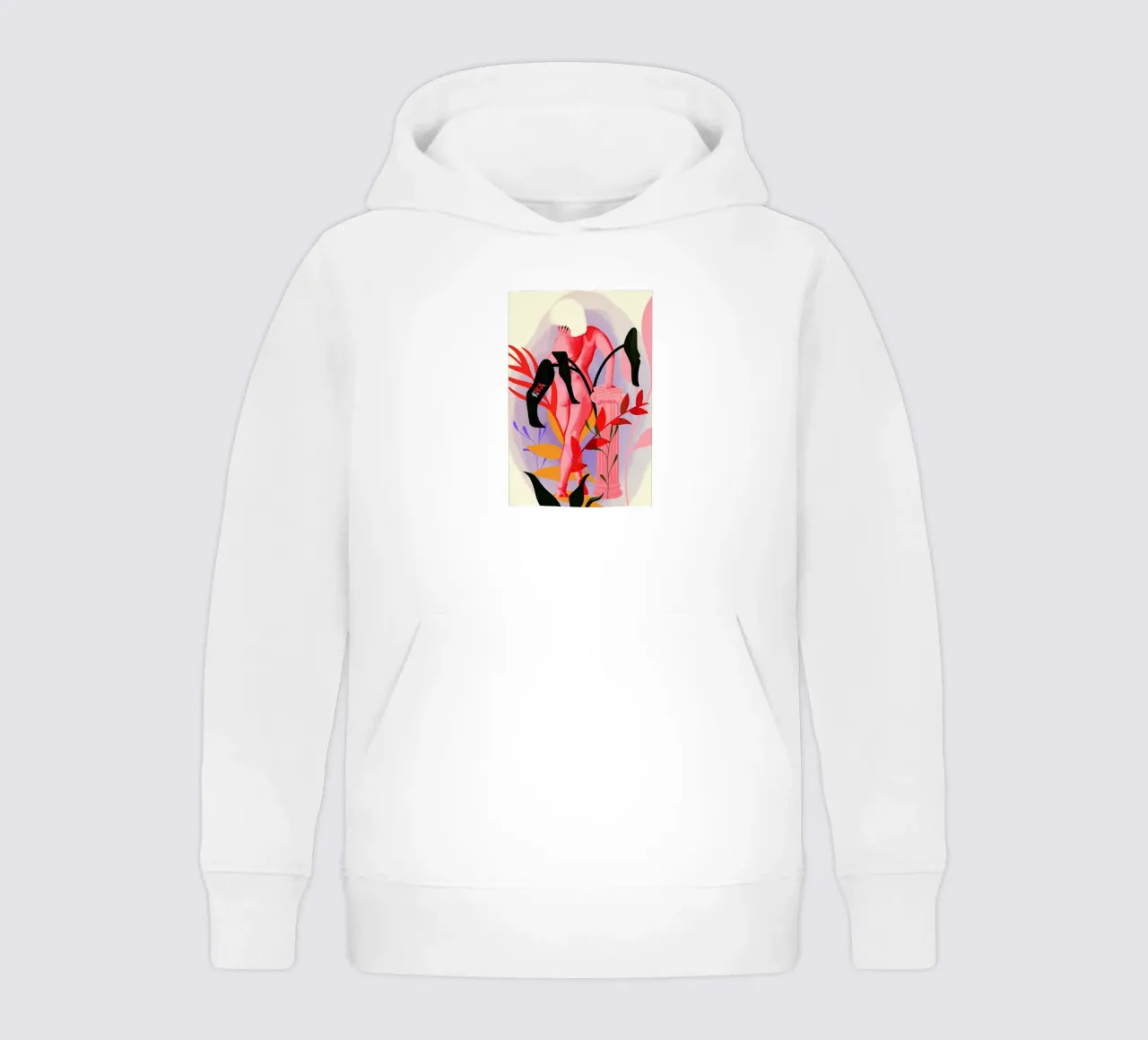 Invent Your Self felpa bambino con cappuccio da Kika illu