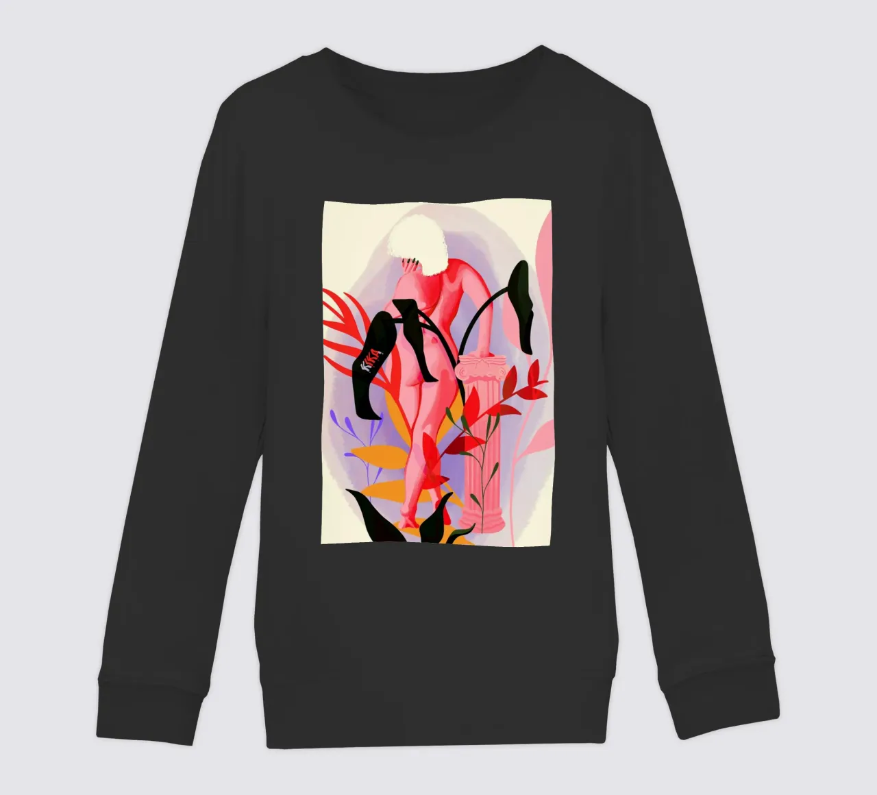 Invent Your Self felpa bambino da Kika illu