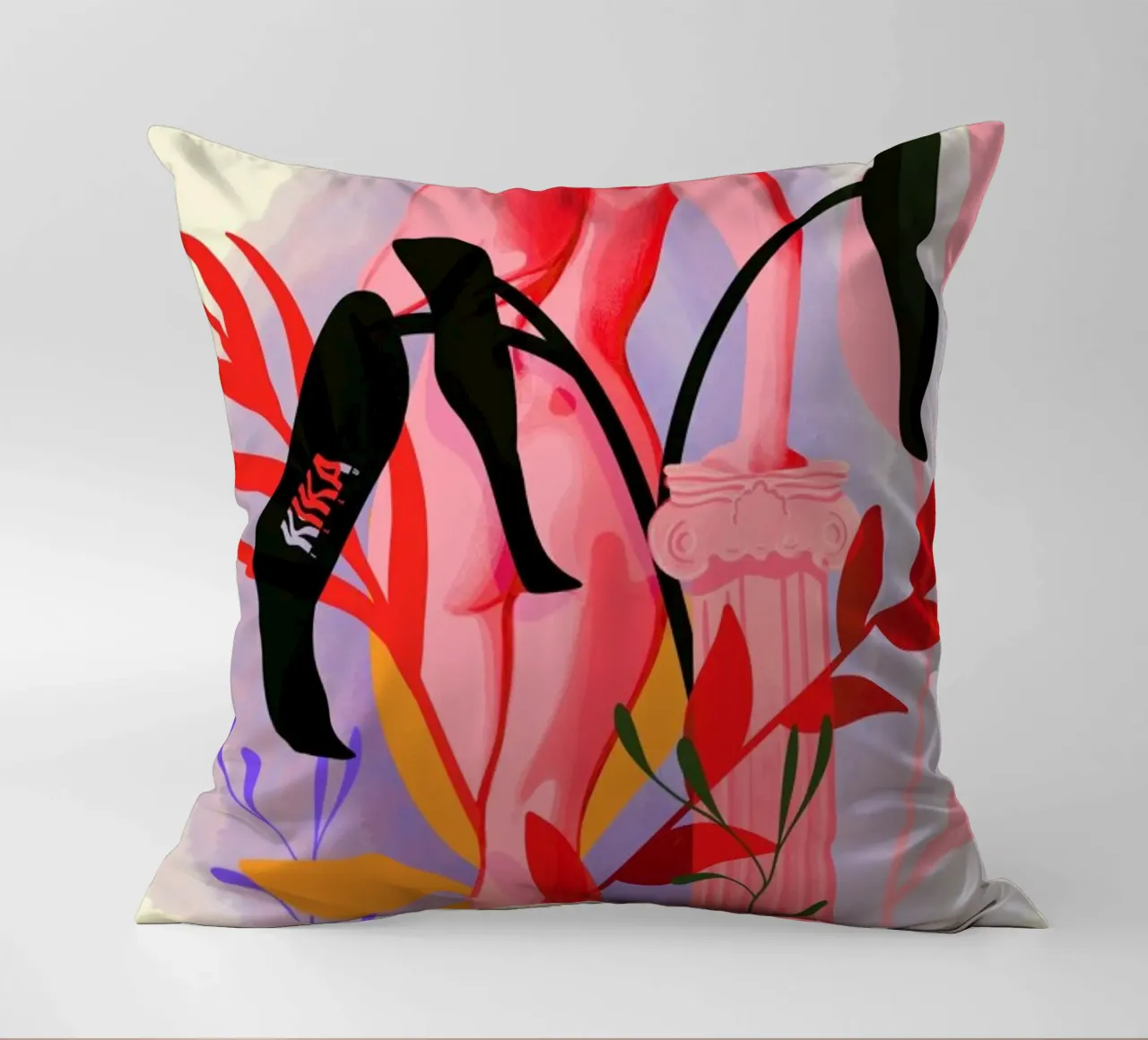 Invent Your Self cuscino da Kika illu