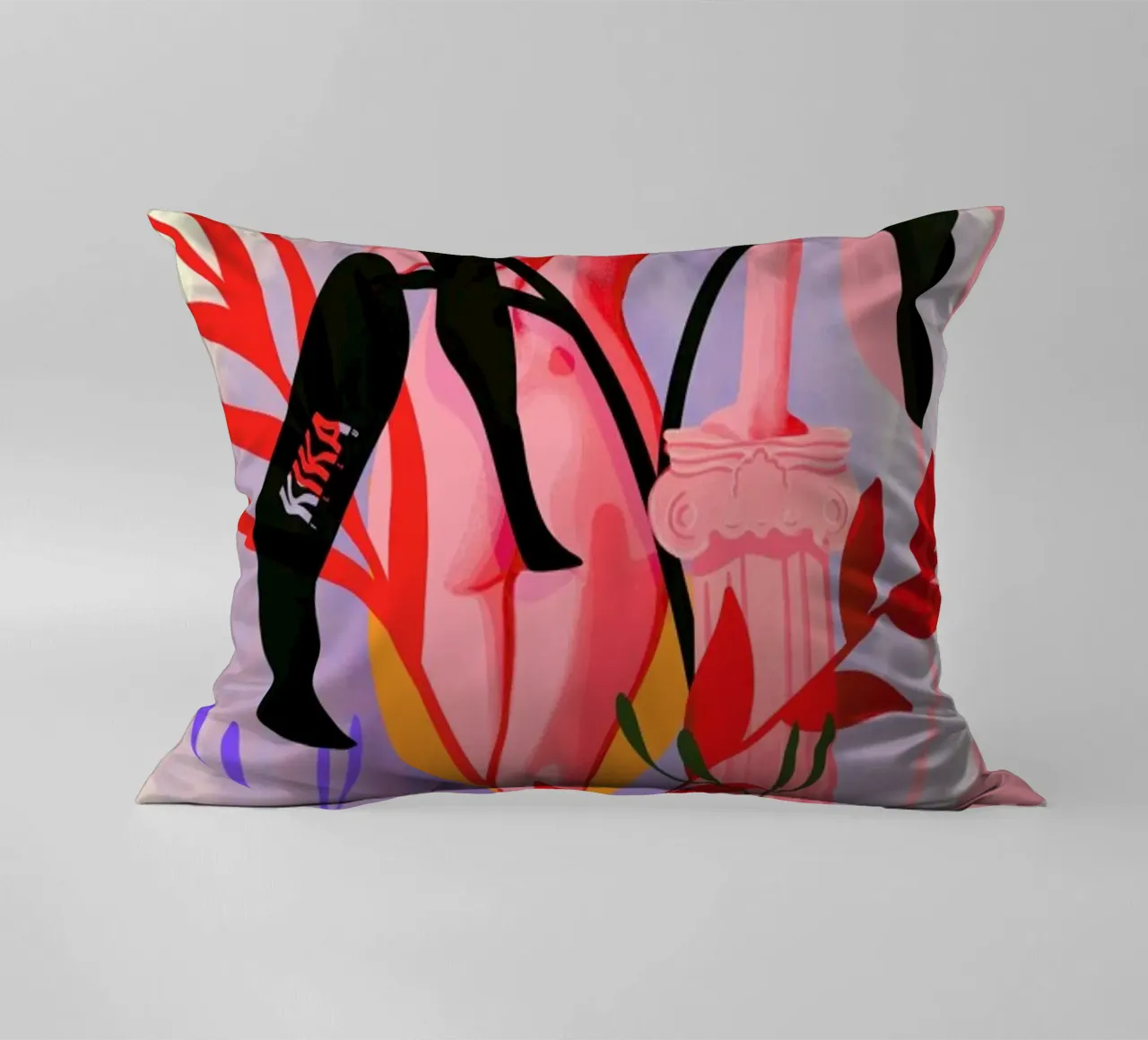 Invent Your Self cuscino da Kika illu