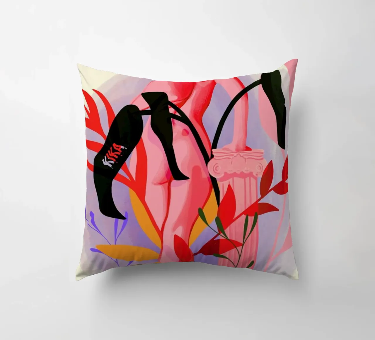Invent Your Self cuscino da Kika illu