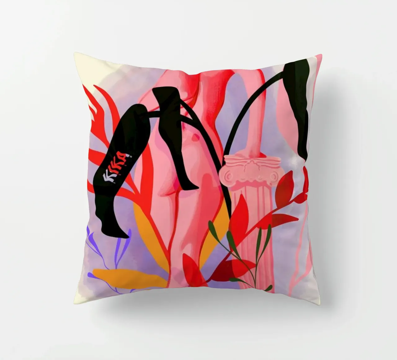 Invent Your Self cuscino da Kika illu