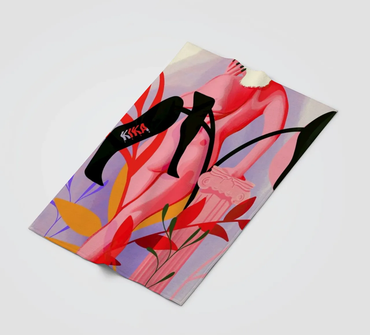 Invent Your Self coperta in pile da Kika illu