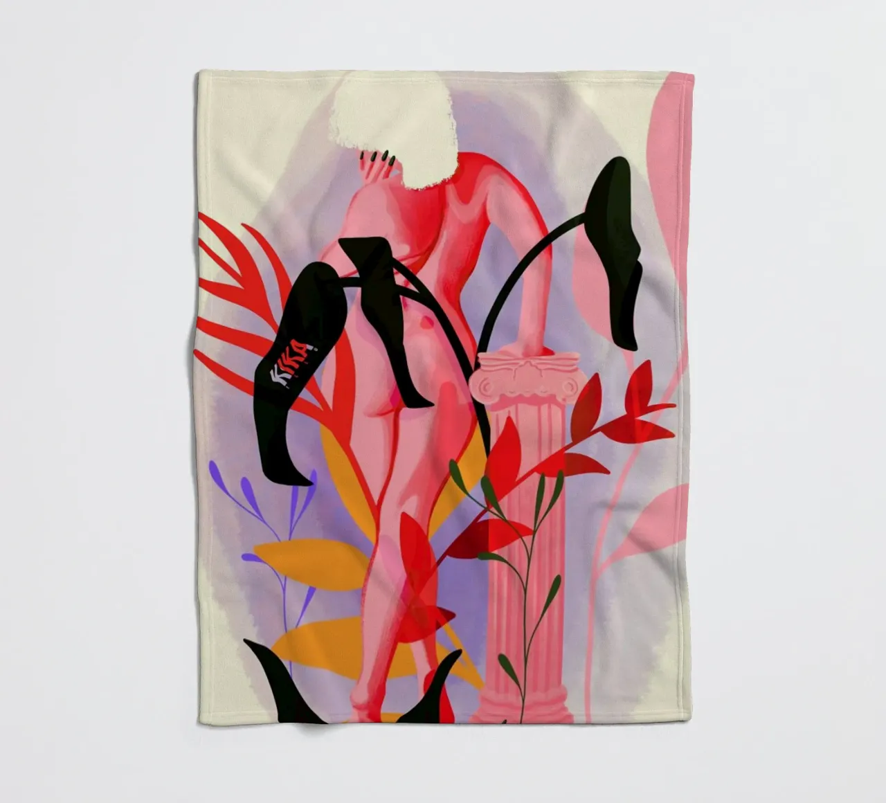 Invent Your Self coperta in pile da Kika illu