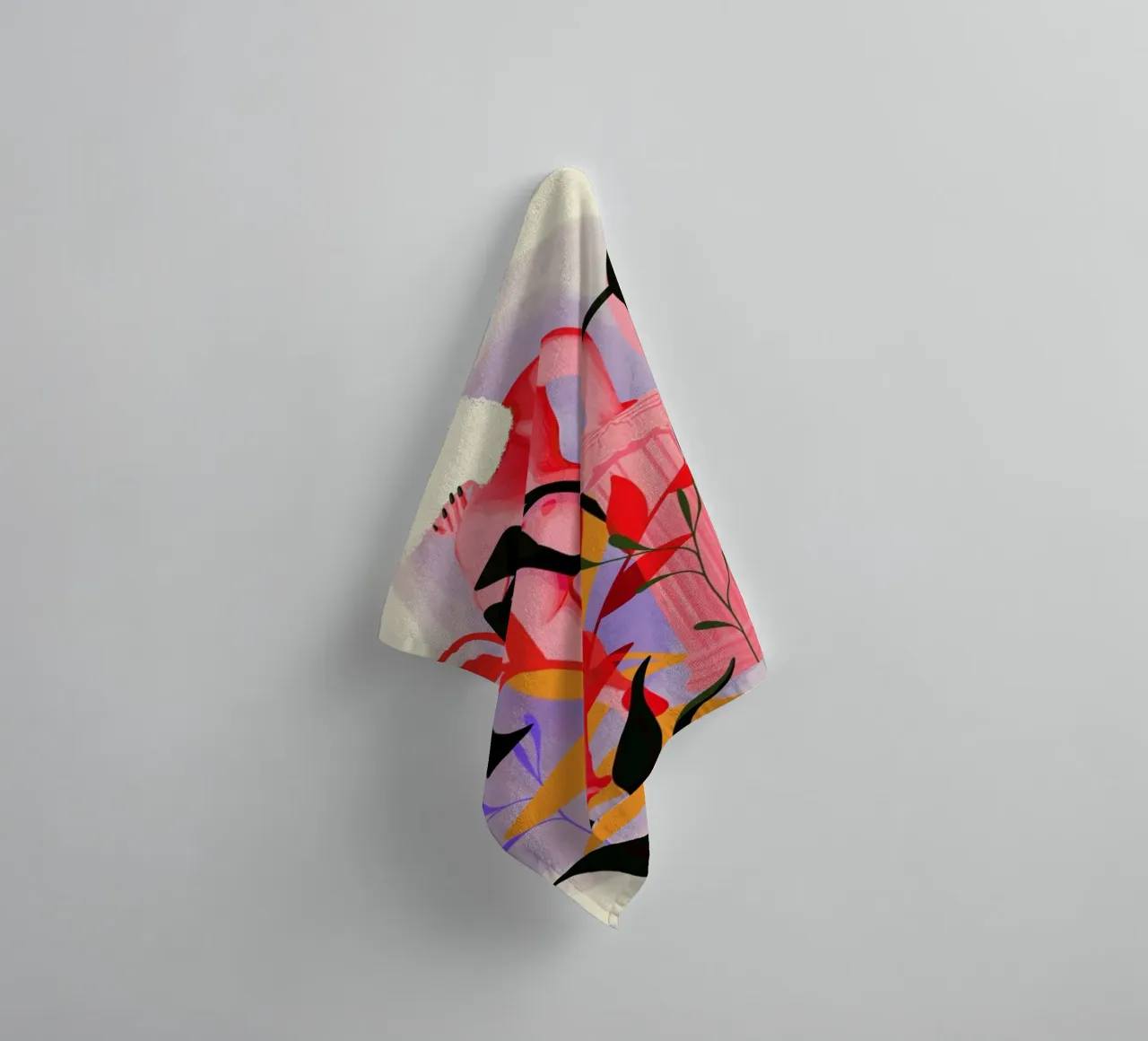 Invent Your Self asciugamano da bagno da Kika illu