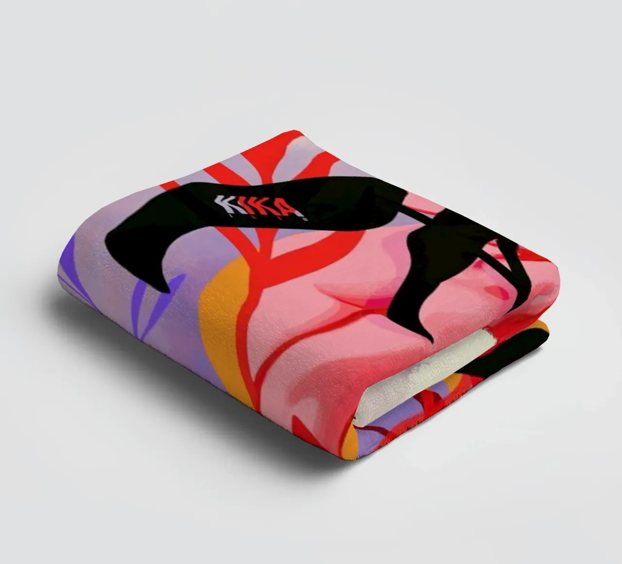 Invent Your Self asciugamano da bagno da Kika illu