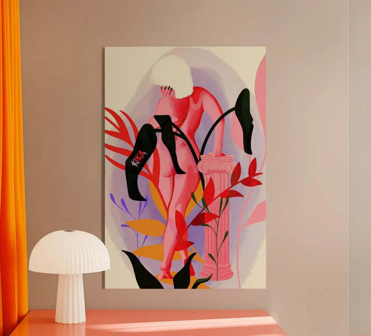 Invent Your Self plexiglass da Kika illu