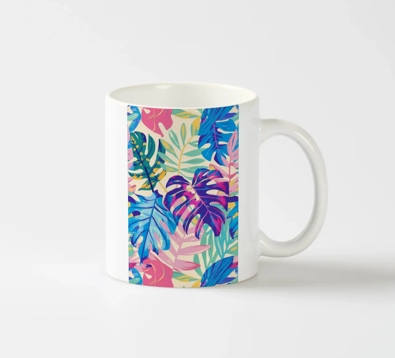 Mostro neon luminoso tazza in ceramica da Grande Serene