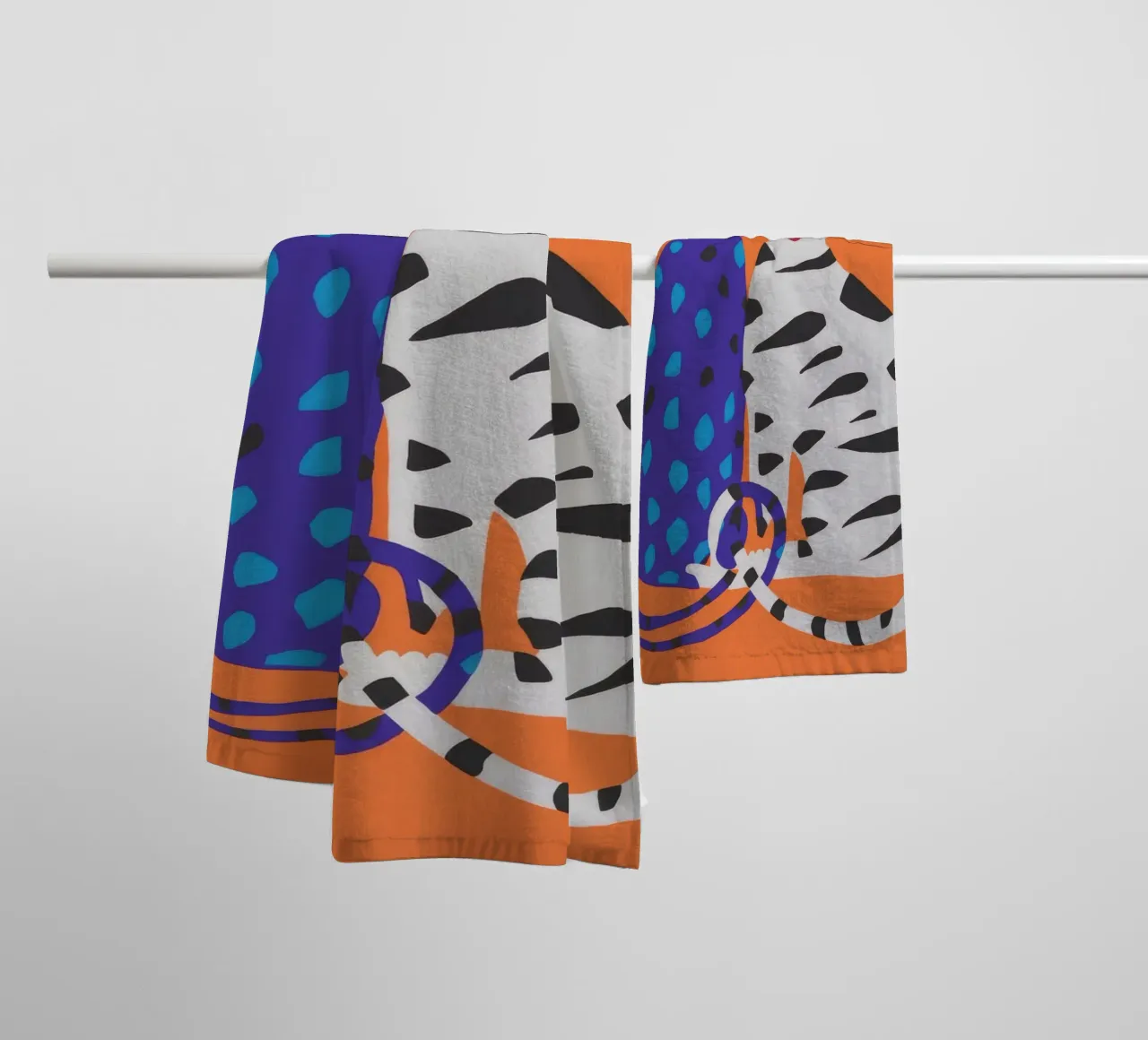Cool Cats Duo Handtuch von Haven Mirage