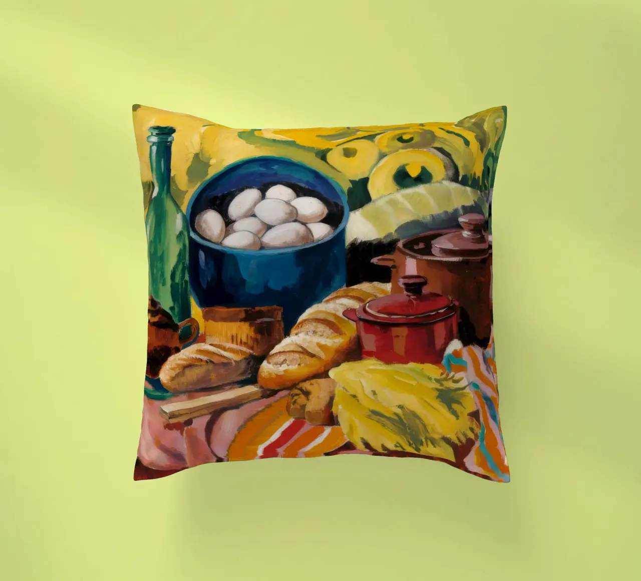 Rustic Still Life decorative cushion by Lush Essence
