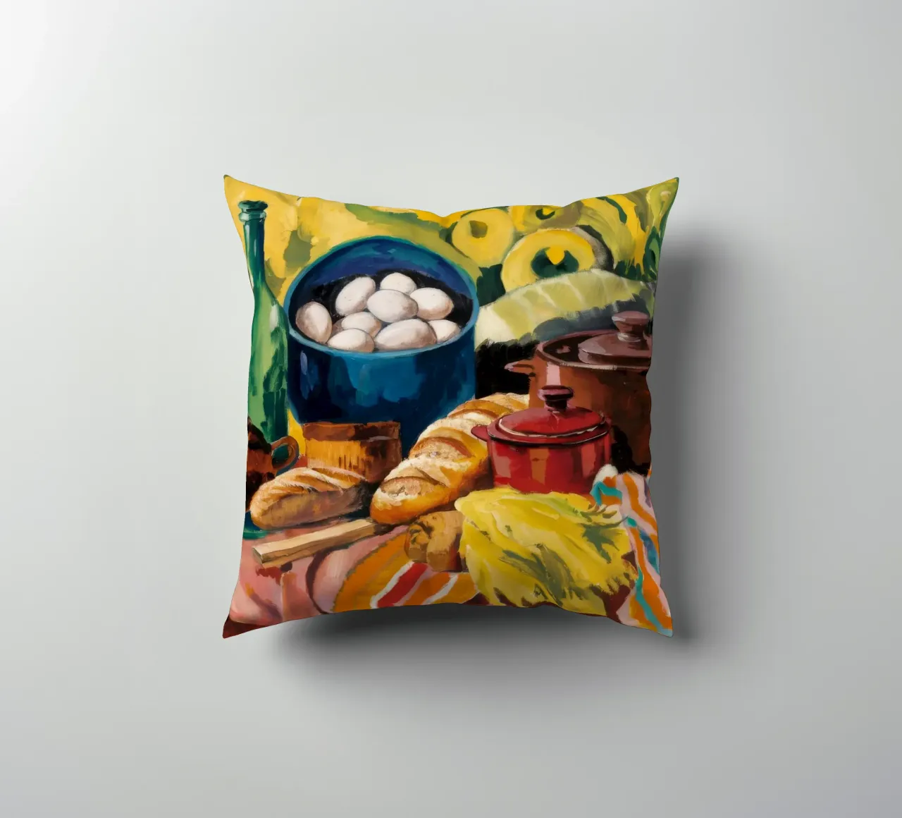 Rustic Still Life decorative cushion by Lush Essence
