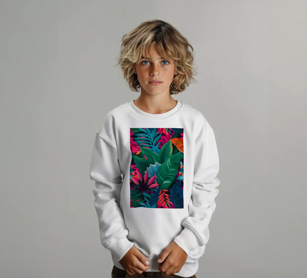 Fuschia Forest Fantasy felpa bambino da Grande Serene