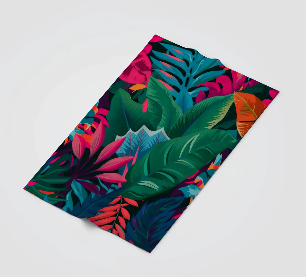 Fuschia Forest Fantasy coperta in pile da Grande Serene