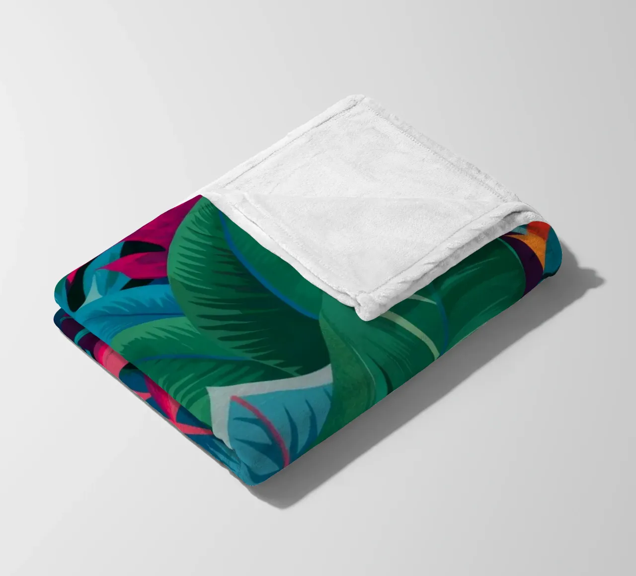 Fuschia Forest Fantasy coperta in pile da Grande Serene