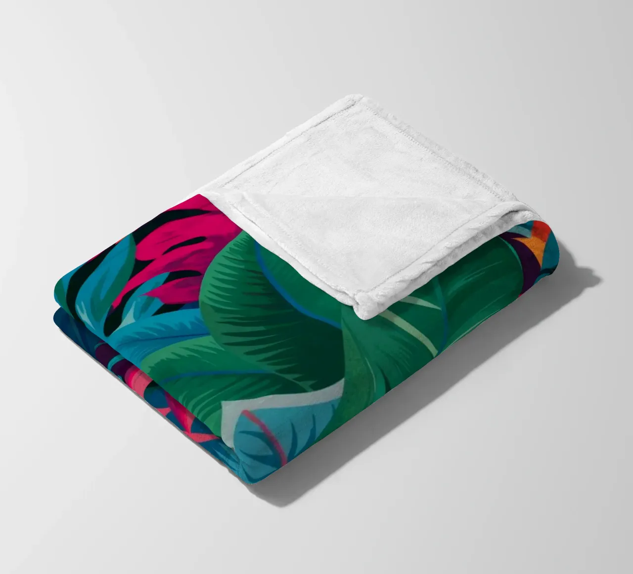 Fuschia Forest Fantasy coperta in pile da Grande Serene