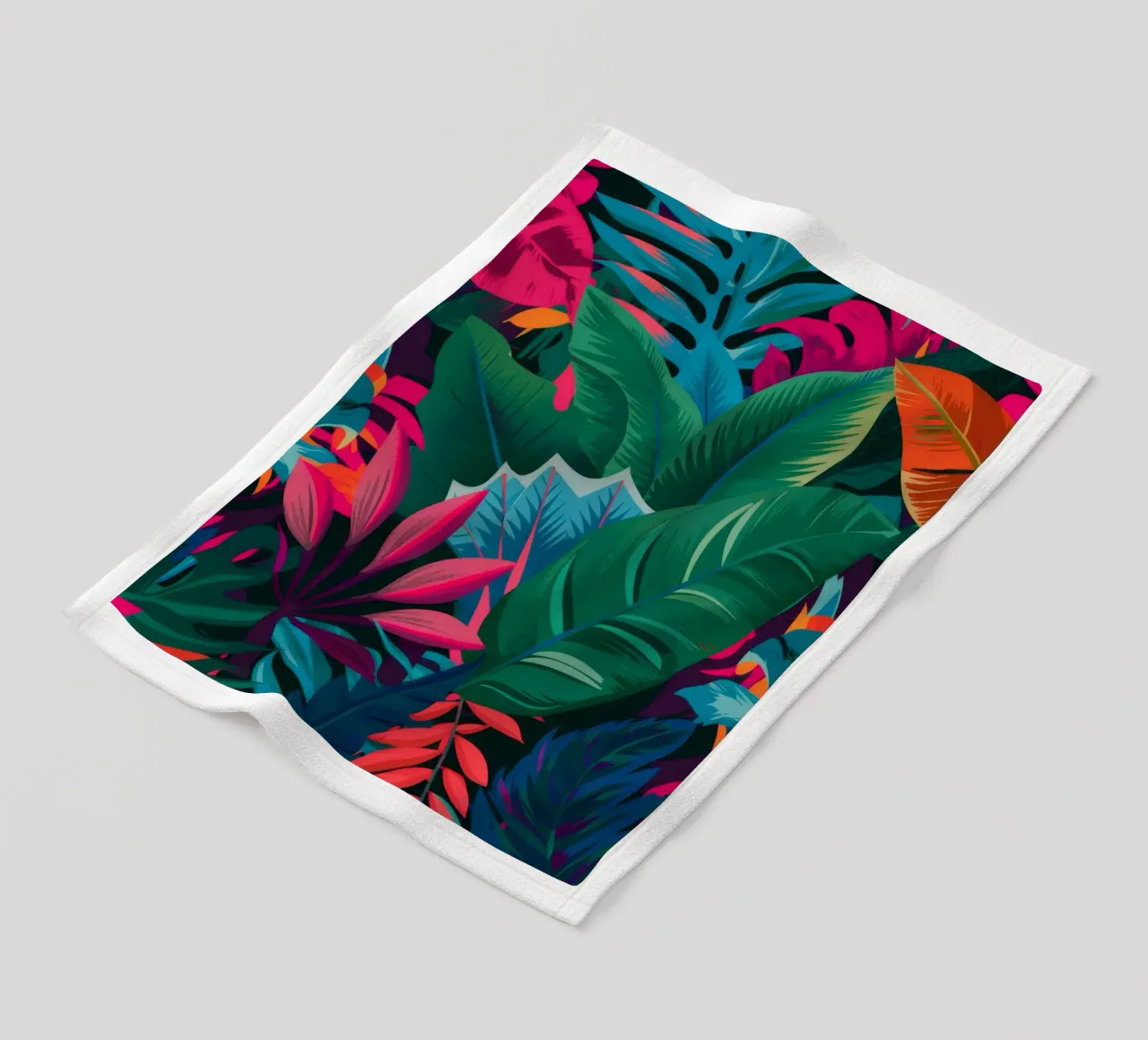 Fuschia Forest Fantasy coperta in pile da Grande Serene