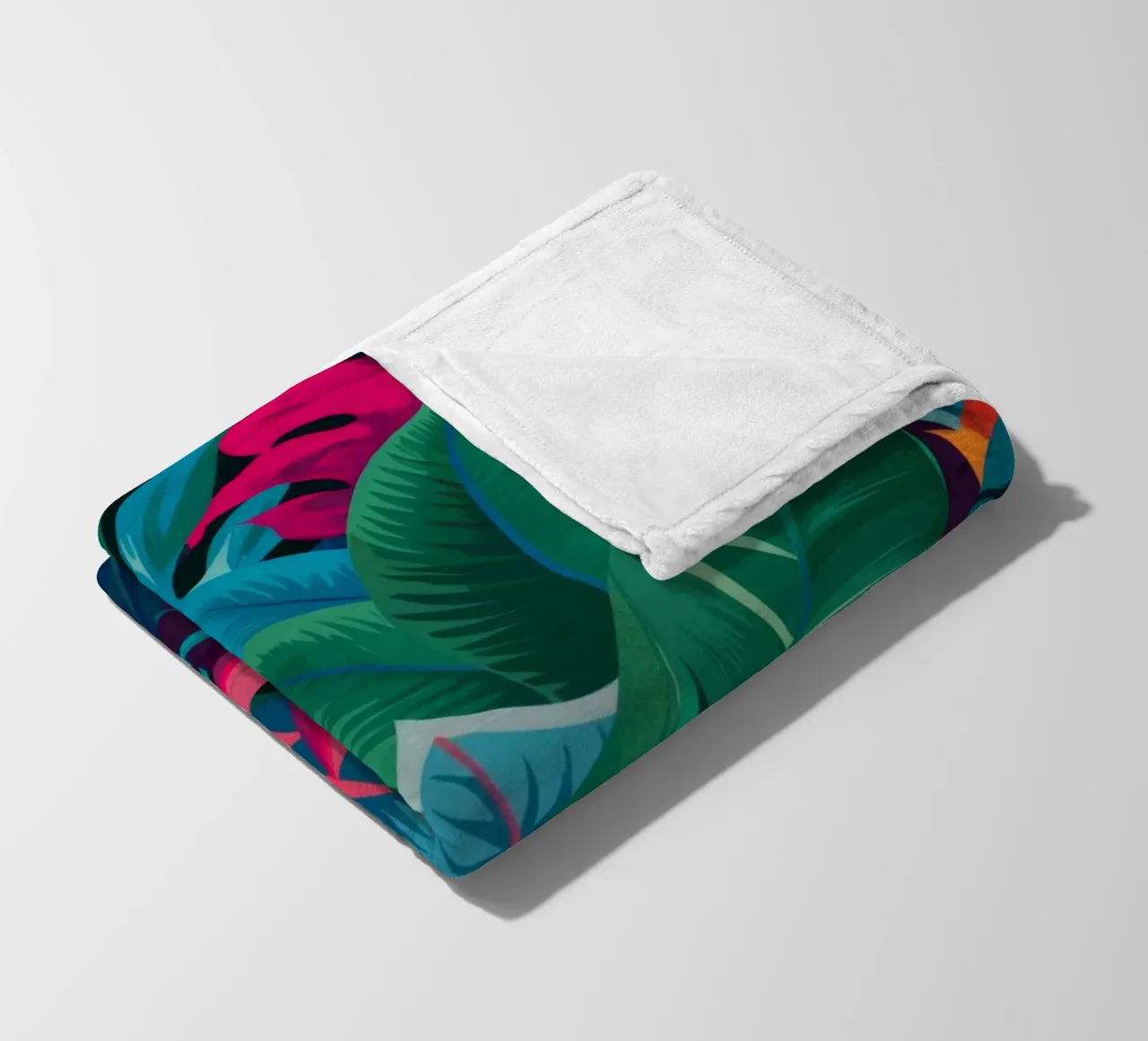 Fuschia Forest Fantasy coperta in pile da Grande Serene
