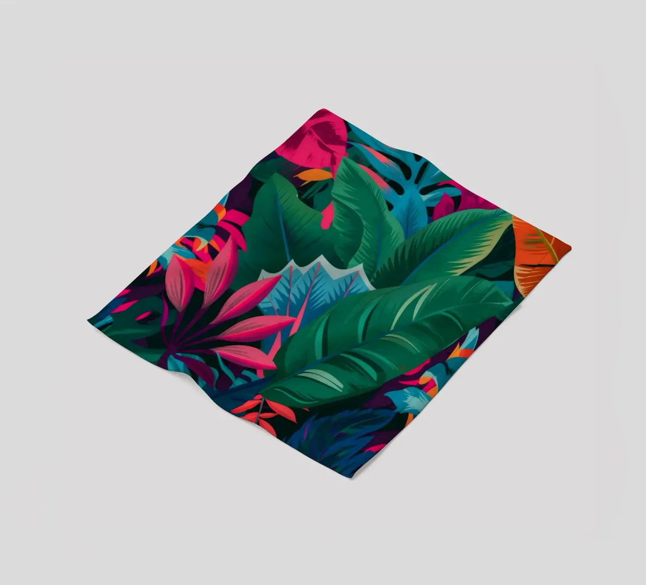 Fuschia Forest Fantasy coperta in pile da Grande Serene