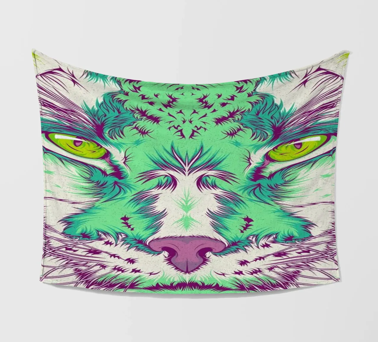 Lynx Fleecedecke von Cranio Dsgn