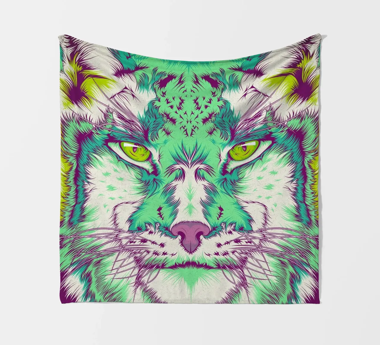 Lynx Fleecedecke von Cranio Dsgn