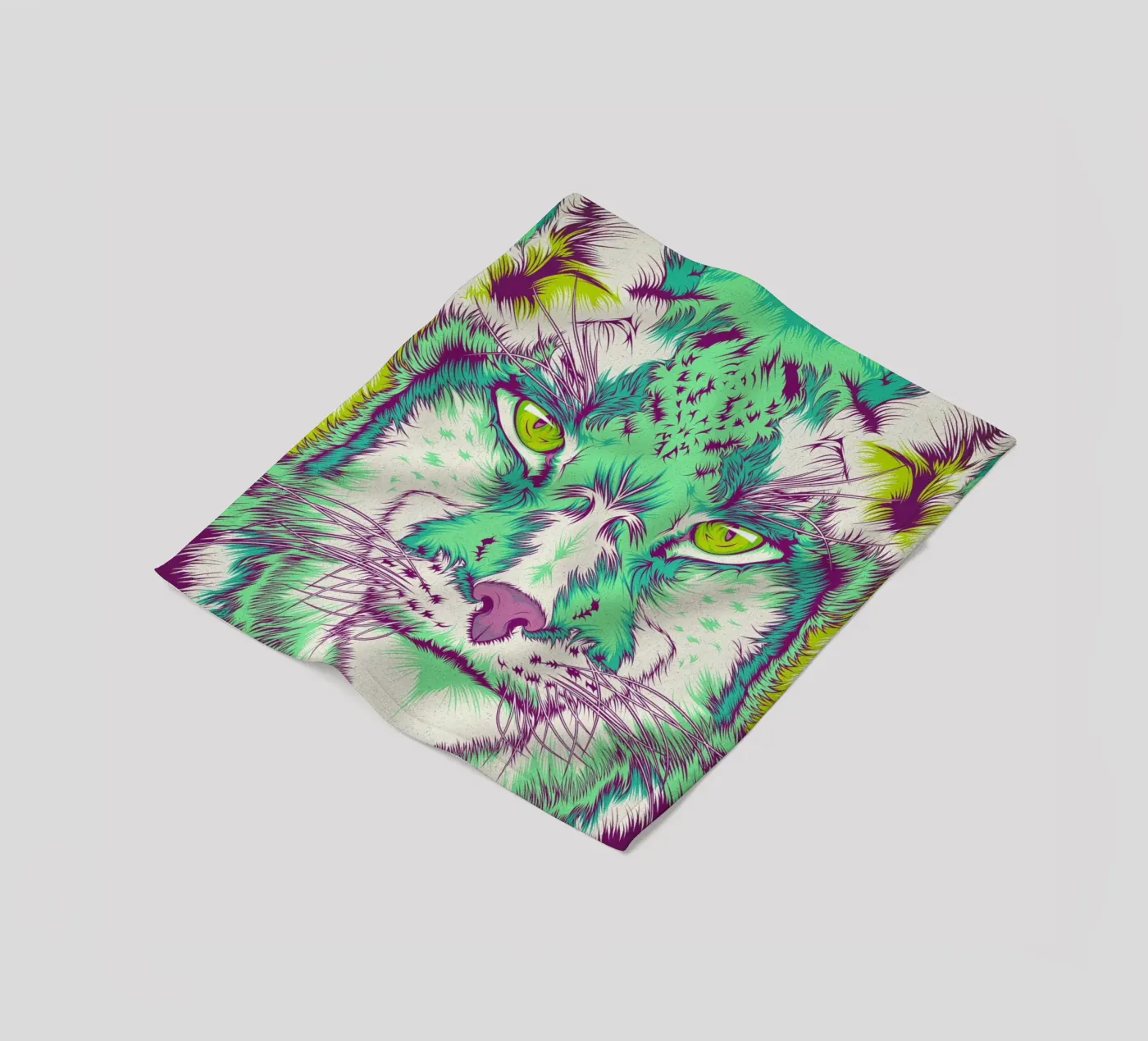 Lynx fleecedeken van Cranio Dsgn