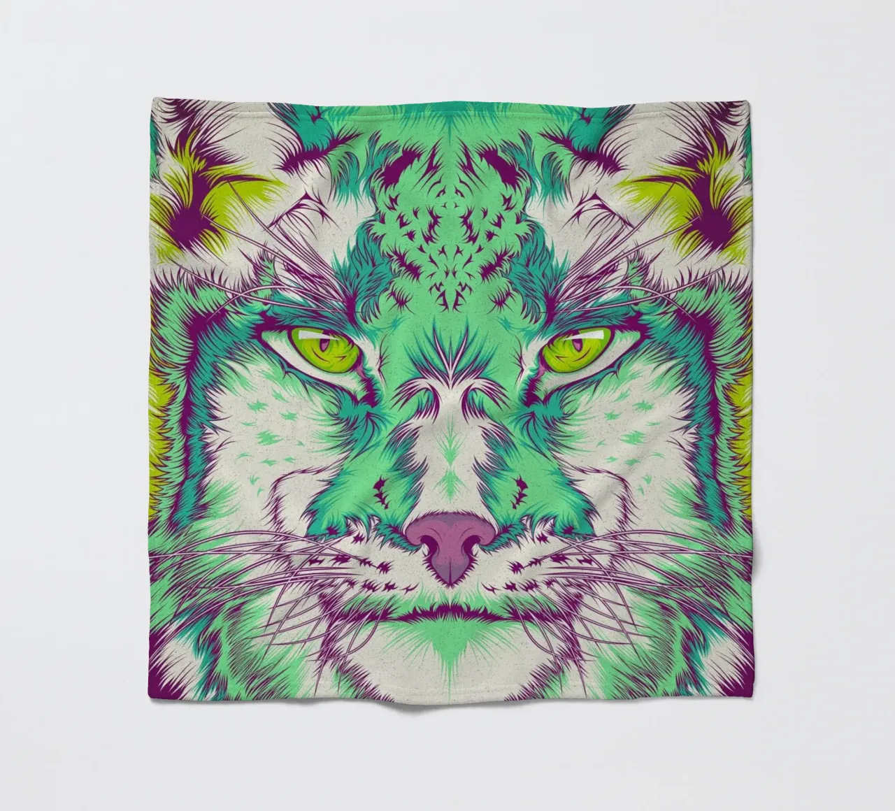 Lynx Fleecedecke von Cranio Dsgn