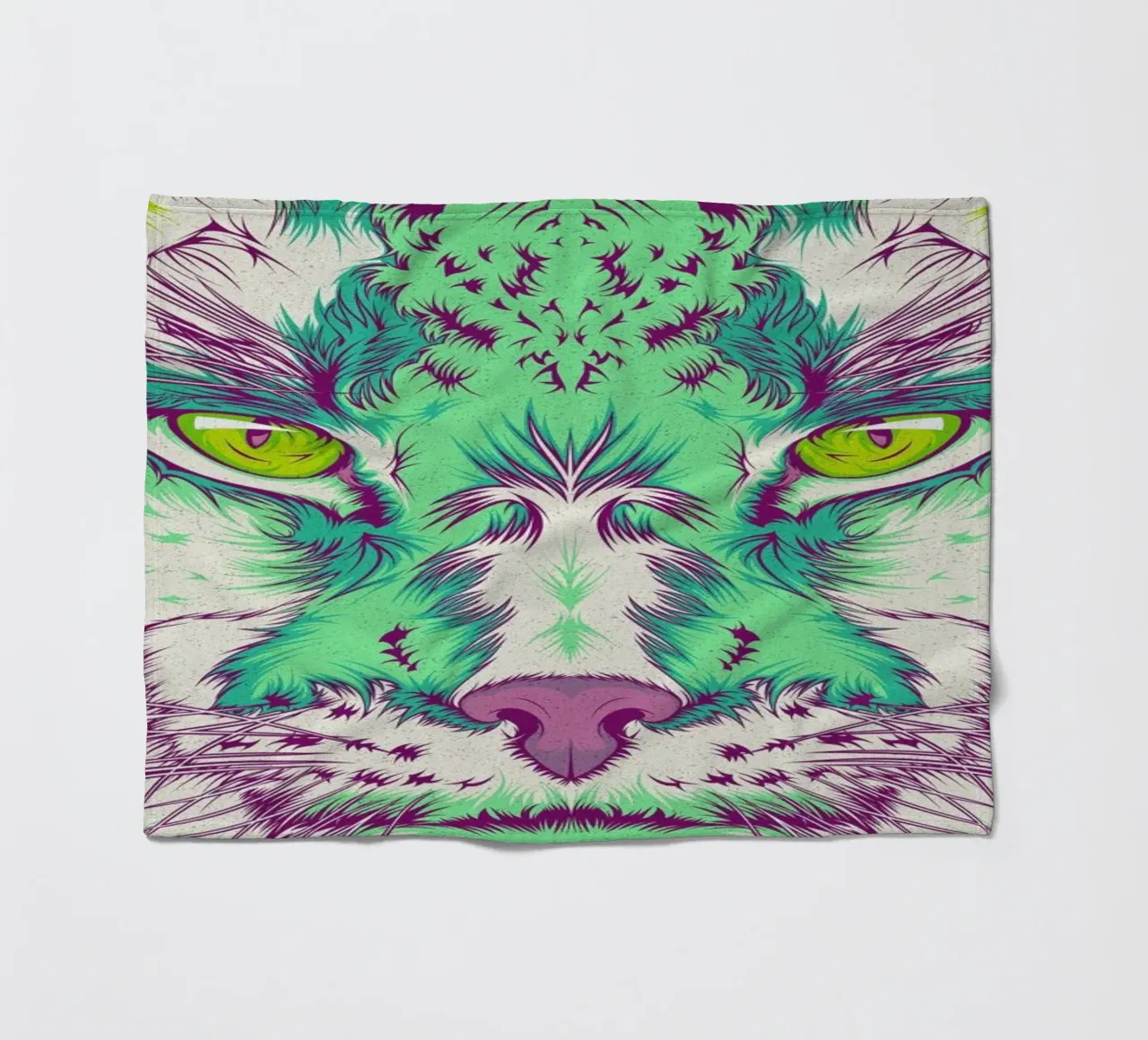 Lynx Fleecedecke von Cranio Dsgn