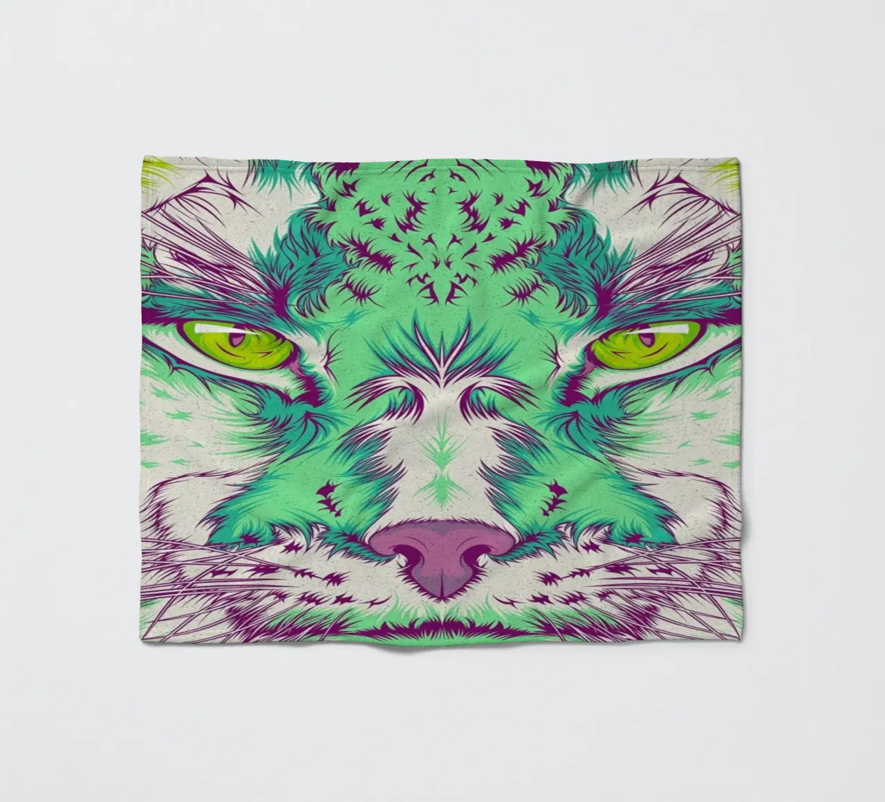 Lynx Fleecedecke von Cranio Dsgn