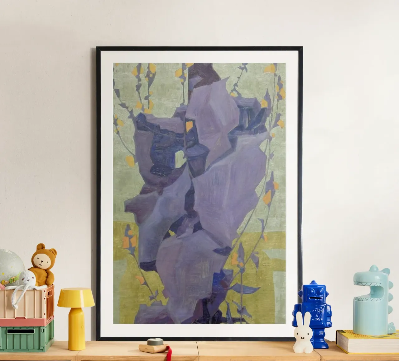Schiele - Stylised Flowers II poster da Vintage by JUNIQE