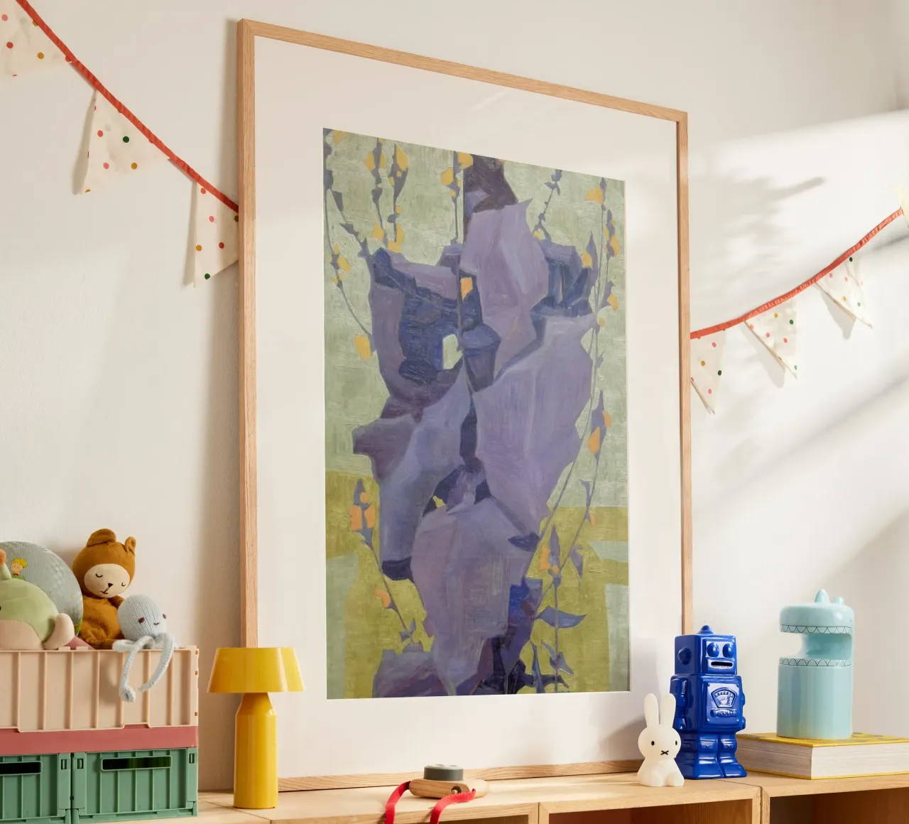 Schiele - Stylised Flowers II poster da Vintage by JUNIQE